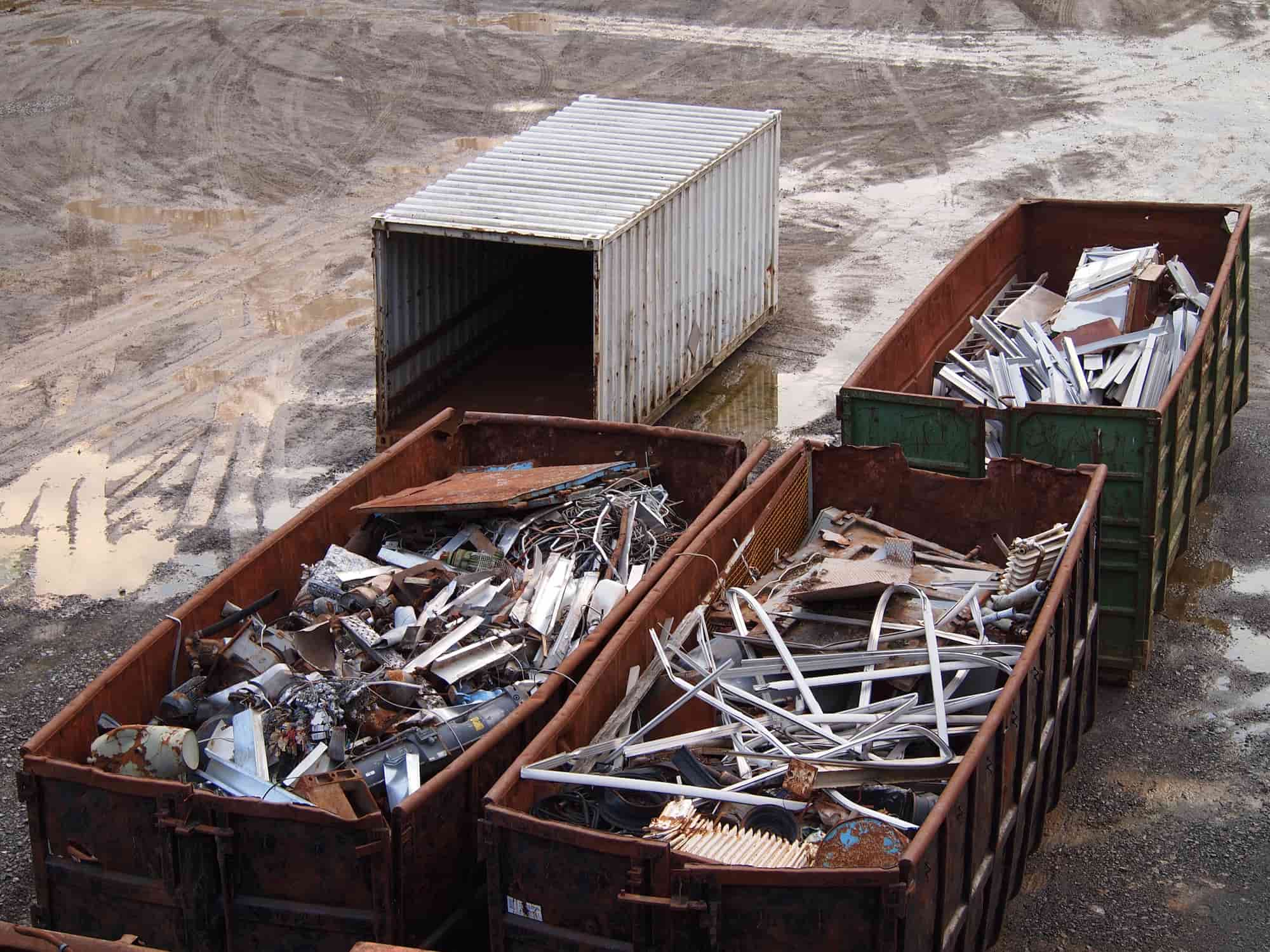 construction waste skips